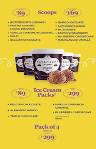 Keventers Ice Cream menu 2