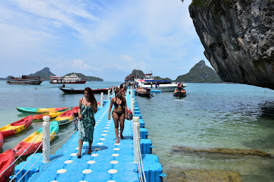 Make a stop at Koh Mae Koh