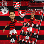 Cover Image of ダウンロード Red Flamengo Soccer Theme 1.1.2 APK