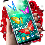 Cover Image of Herunterladen Best Magic Butterfly Flowers 🦋 HD Live Wallpaper 5.2.0 APK