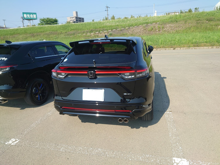 ヴェゼルの立岩駐車広場・ヴェゼル・無限MUGEN・オフ会に関するカスタム事例の投稿画像10枚目
