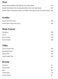 Naansense menu 3