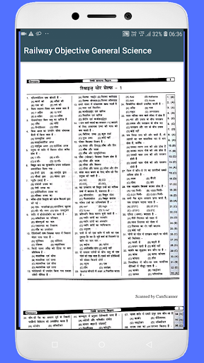 Railway Objective General Science