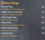 Brown Burger Co menu 6