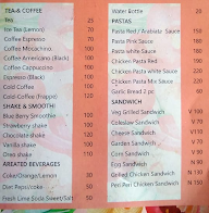 D S Cafe menu 1