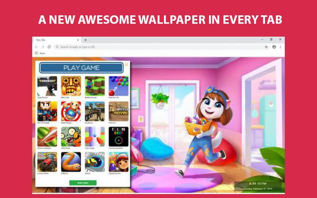 My Talking Tom Wallpapers and New Tab