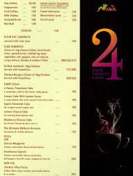 24 Coffee Shop menu 2