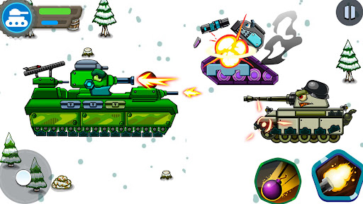 Screenshot Tank battle: Tanks War 2D