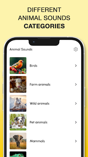 Screenshot Animal Sounds and Ringtones