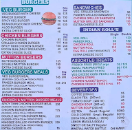 Burger Home menu 1