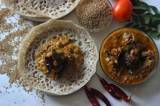 Appam With Poth Curry