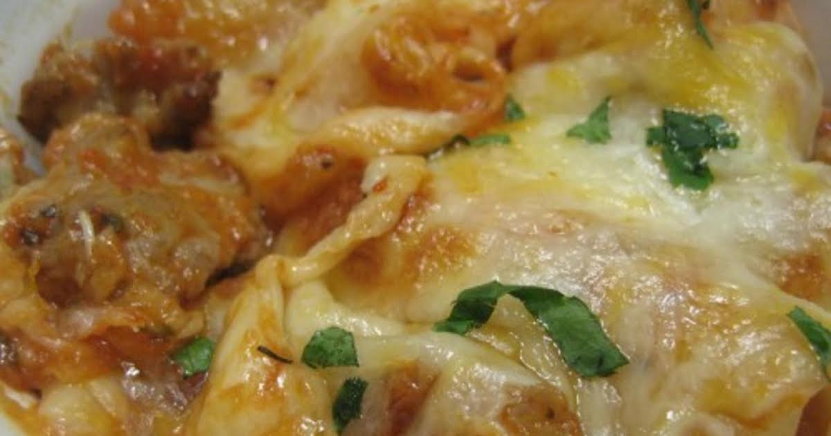 Nonna Maria's Pasta Al Forno (Pasta in the Oven) | Just A Pinch Recipes