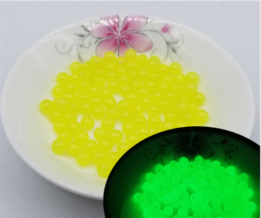Title 3, 200 Pcs 6-12mm Glow In The Dark Acrylic Beads f...