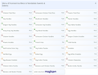 Kannamma Mess & Nandalala Sweets & Bakery menu 4