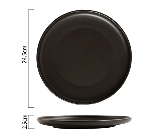 Title 4, Creative Ceramic Vegetable Plate, Simple Househ...