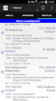 TSV Korbach Handball Screenshot