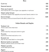 Jamavar - The Leela Palace menu 4