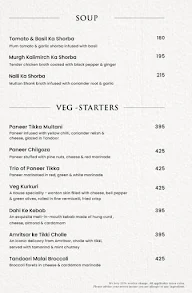 Punjab Bistro menu 1