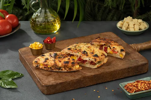 Vegetable Stuffed - Garlic Pizza Stick With Vegan Cheese
