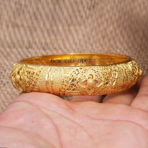 Title 5, New Chinese Court Style Four-leaf Buckle Bracel...