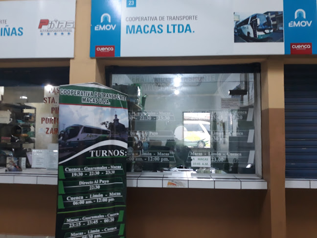 Opiniones de Macas Ltda en Cuenca - Servicio de transporte