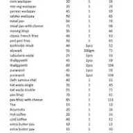 The Wadapav Cafe menu 1