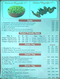 Italian Pizza menu 3