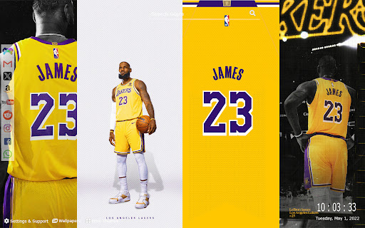 Los Angeles Lakers Wallpapers New Tab