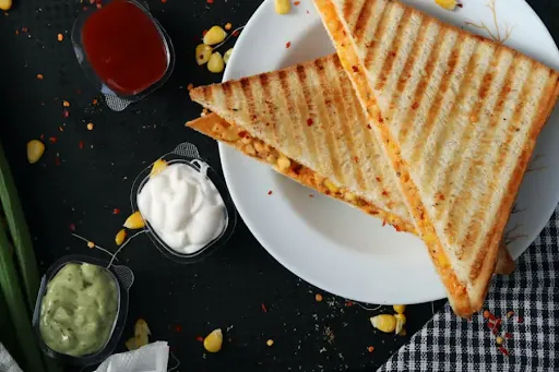 Paneer Tikka Grilled Sandwich