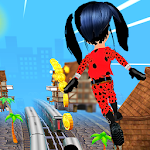 Cover Image of ดาวน์โหลด Subway Lady Bug Run Free Game 1.1 APK