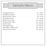 Akash Bakery menu 1