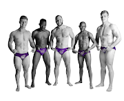 The purple briefs worn by men who participate in the prostate cancer awareness event, Daredevil Run