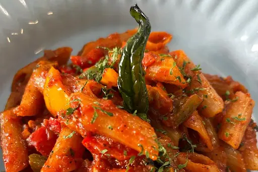 Fiery Red Veg Pasta