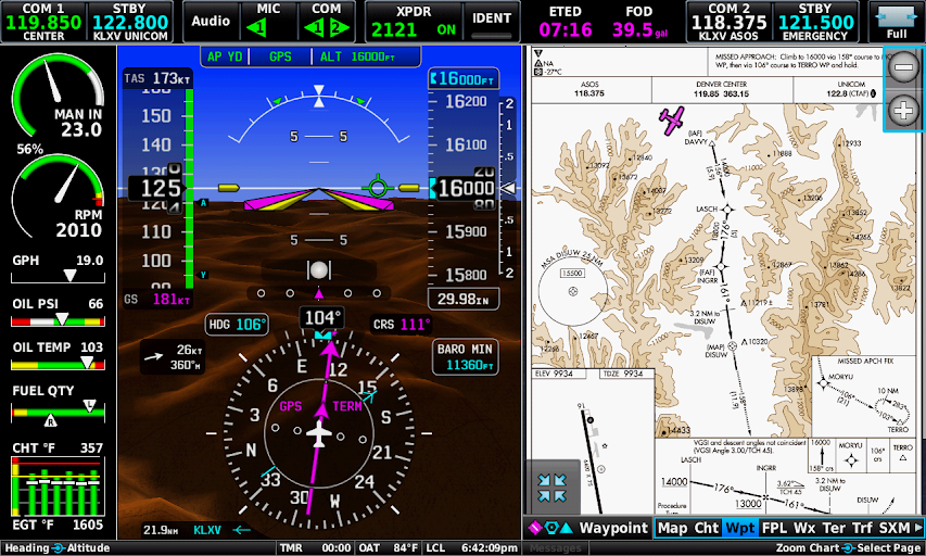 lava Omgivelser Tilføj til Garmin G3X Touch Software V6.20 (September 12, 2018) - VAF Forums