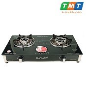 [Hàng Chính Hãng] Bếp Gas Đôi Kiếng Cường Lực Hayasa Ha - 8800B Đầu Đốt Nhôm, Với 2 Kích Thước Khác Nhau, Có Vcg