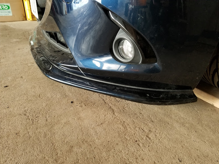 デミオの自作リップ・stance・demioに関するカスタム事例の投稿画像1枚目