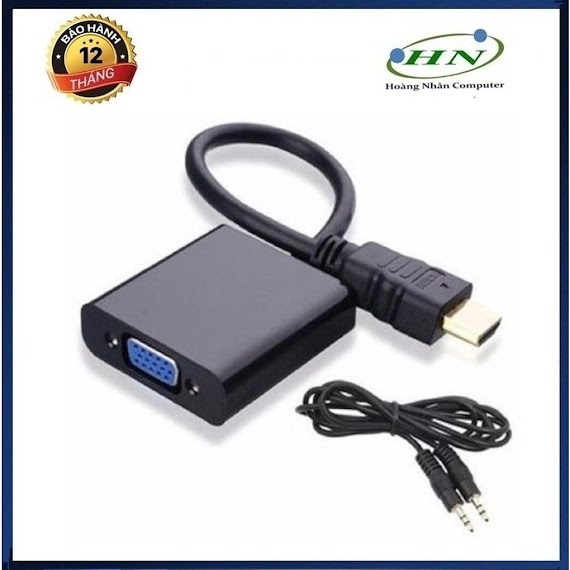 Cáp Hdmi Ra Vga Có/Không Jack Audio