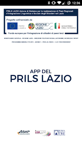 App del PRILS Lazio