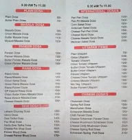 Dosa Point menu 5