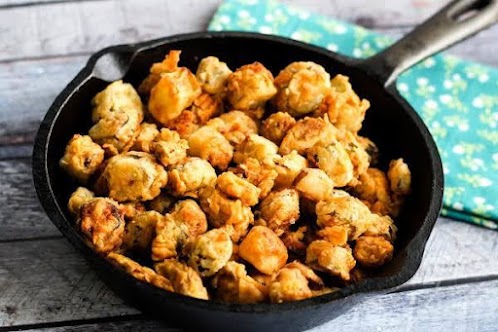 Mama's Fried Okra With Green Tomatoes