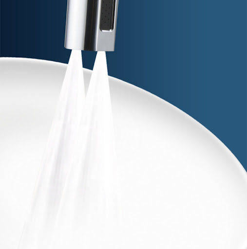 Title 3, Kitchen Flying Rain Waterfall Faucet Sprinkler,...