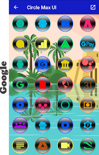 Circle Max - Icon Pack Screenshot