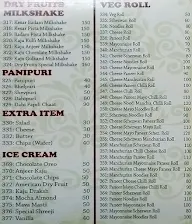 Dwarka Snacks Corner menu 4