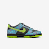 gs dunk low se multicolor/black/baltic blue/volt