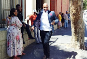 EFF deputy president Floyd Shivambu leaves Cape Town magistrate's court after his brief appearance for assault on December 5 2019.