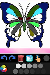 butterfly coloring book Screenshot