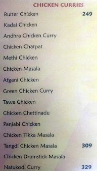 Hotel Sitara Royal menu 8