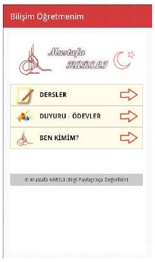 Bilişim Öğretmenim