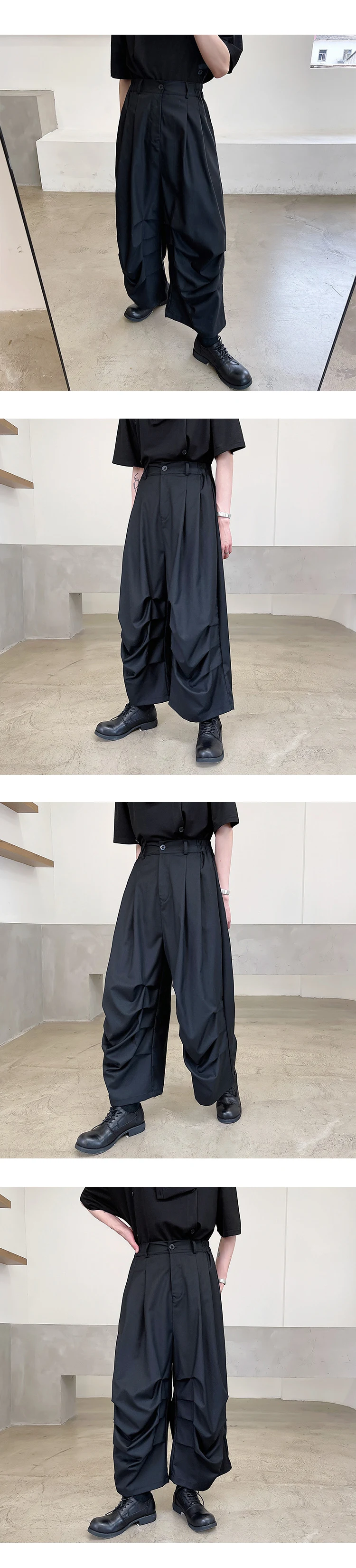 Title 4, Pantalon Niche Décontracté de Scène Yamamoto So...